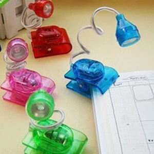 

1PC High Quality Ultra Bright Flexible LED Night Lamp Book light For Reading Lamp for Button Battery Power Supply Protable Light
