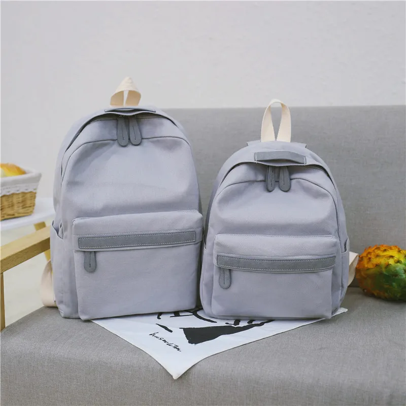Preppy style Student backpack High quality canvas women's bag Large capacity female travel backpack laptop bag for women Daypack (17)