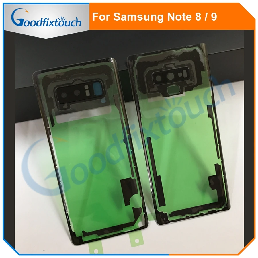 

For Samsung Note 8 N8 Note8 N950 N950F Note 9 N9 Note9 N9600 N960F 3D Transparent Glass Back Housing Battery Cover Rear Door