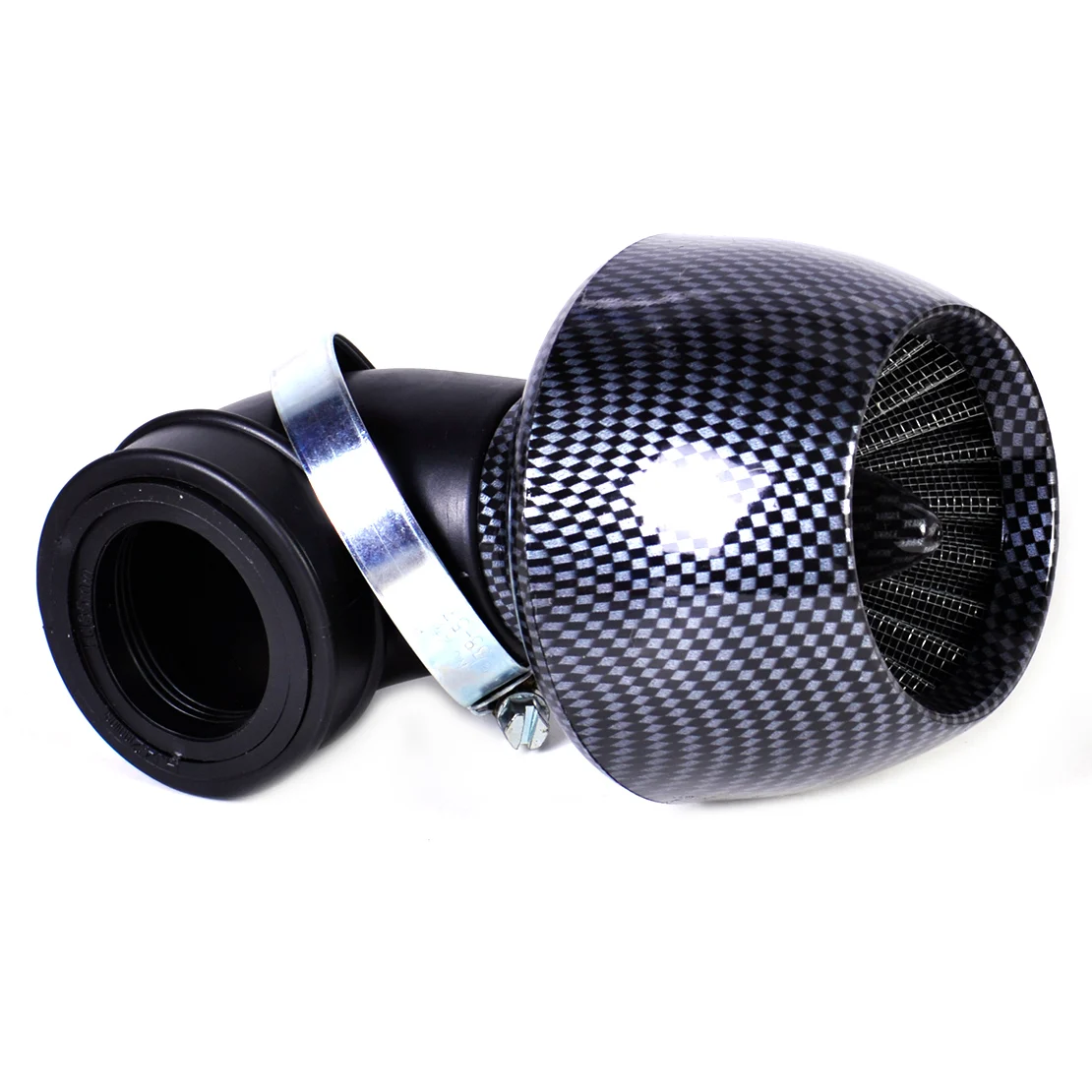CITALL Motorcycle Black 35mm 42mm 48mm Air Filter Adapter Ring fit for