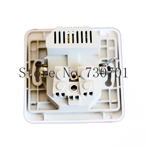 Crystal Glass Panel Dual USB Charging Port 2.1A Wall Charger Adapter 16A EU for Home / Hotel / business Officer 