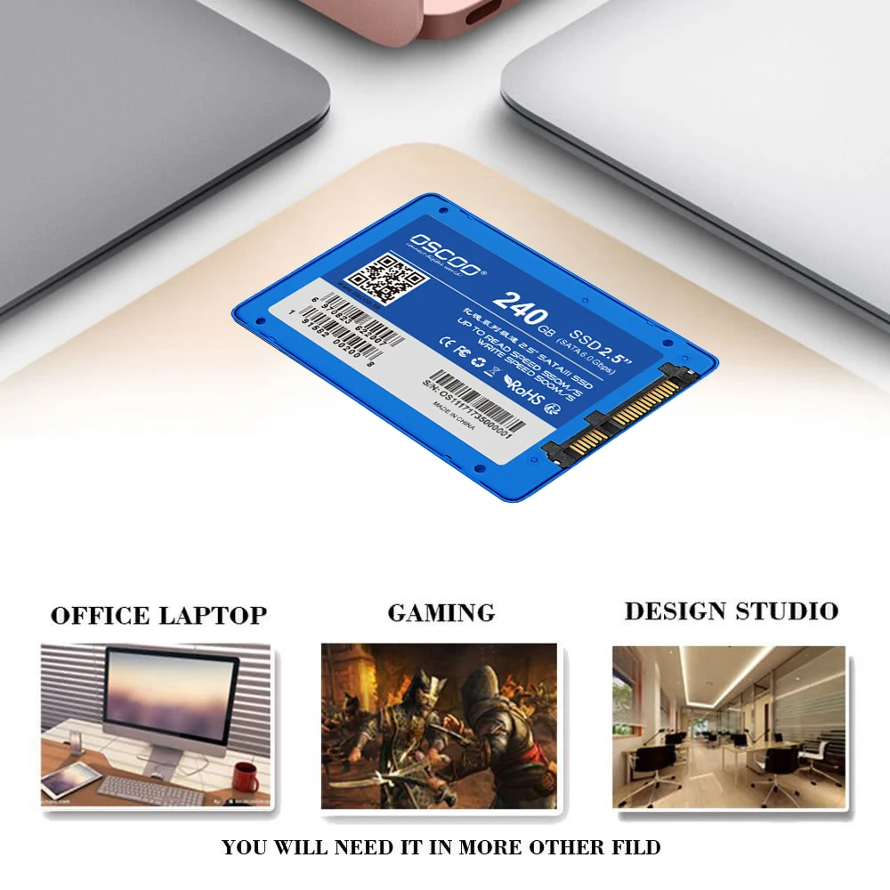  OSCOO SSD SATA III 6 Gb/s 25 