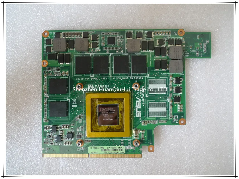 

For ASUS G53JW N12E-GS-A1 VGA Card Video card REV:2.0 Fully Tested