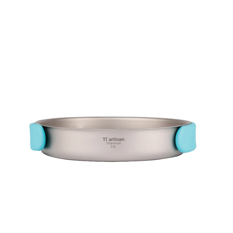 Tiartisan puro titanium olla conjunto portátil plegable olla de cocción y multi-función de camping al aire libre de utensilios de cocina Ta8501Ti