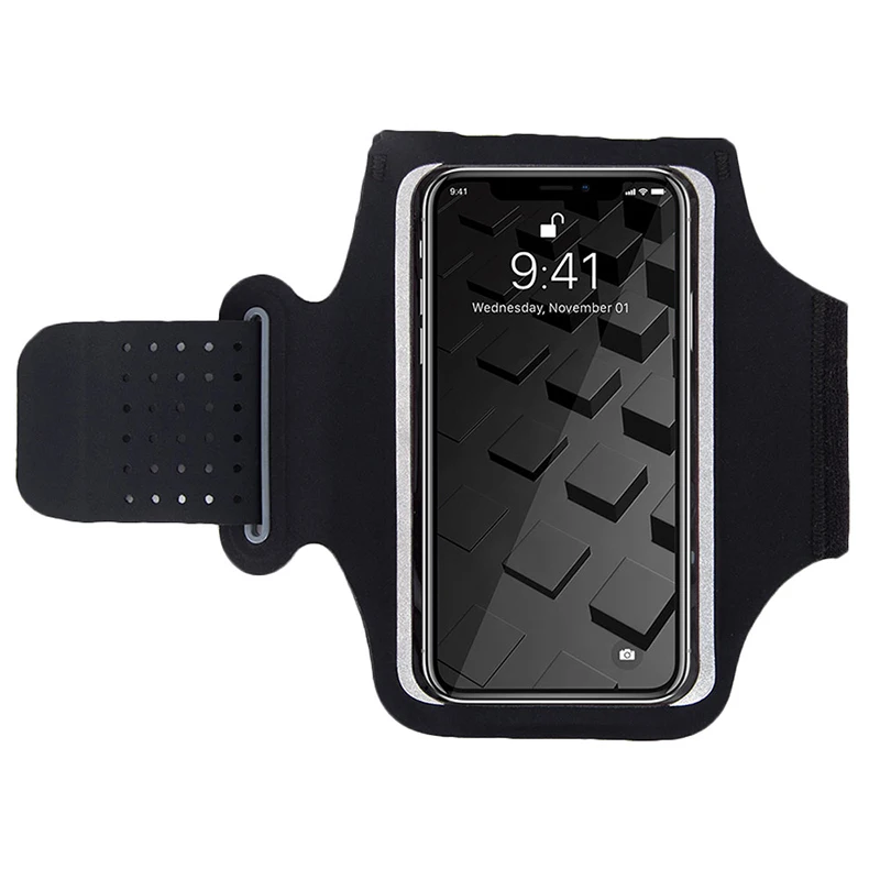 Водонепроницаемый спортивный наручный чехол для iPhone Xiaomi huawei samsung Running Gym Arm Band 4-6 дюймов держатель для мобильного телефона