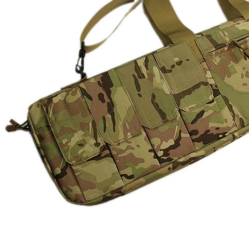 Сверхмощная охотничья сумка 90 см, тактическая сумка для переноски винтовки, дальность стрельбы, сумка для пистолета, черный/зеленый/коричневый/ACU/CP