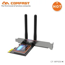 PCI express беспроводной адаптер 650 Мбит/с 802.11ac 2,4G/5 ГГц PCI-E WiFi адаптер с 2 внешними антеннами мягкая функция ap для рабочего стола