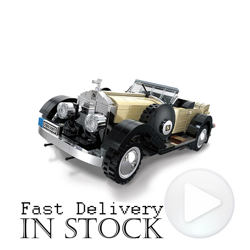 

IN STOCK XingBao 03007 810Pcs Creative MOC Technic Series The Rolls-Royce Noble Set Children Educational Building Blocks Bricks