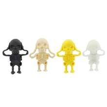 2017 New Real Capacity High Speed Human Skeleton 8GB 16GB 32GB Pen Drive PenDrive USB Flash Drive For PC Free Shipping