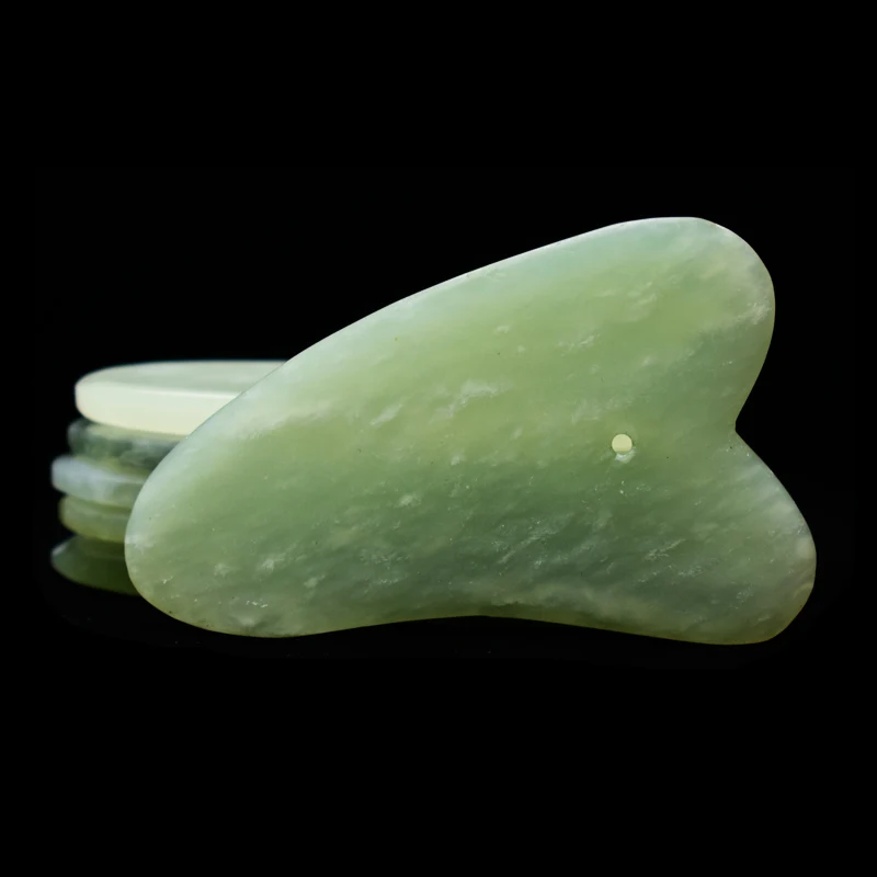 China Traditional Body Facial Gua Sha Board Natural Jade SPA Acupuncture Slimming Scraping Massage Health Care Tools Wholesale China Traditional Body Facial Gua Sha Board Natural Jade SPA Acupuncture Slimming Scraping Massage Health Care Tools Wholesale