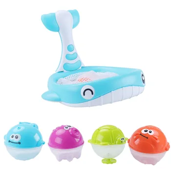 

Children Bath Toys Whale Ball Toy Shower Fun Baby Bath Float Water Toys Bathroom Play Animals Bath Figure Toy for Children