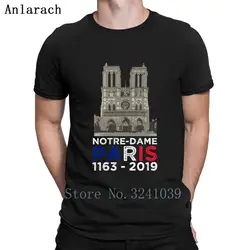 Нотр Дам Париж Франция собор 1163 2019 футболка Kawaii с круглым вырезом Crazy индивидуальные летняя аутентичные фотографии
