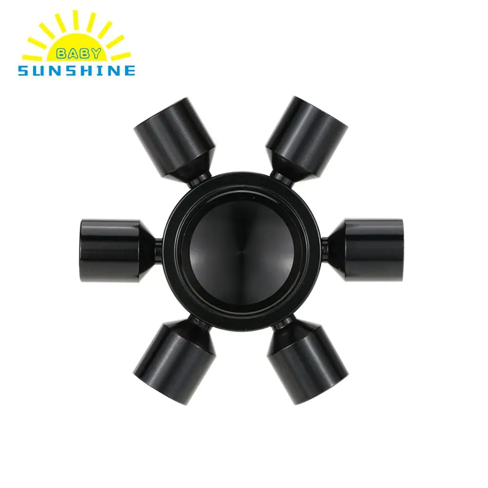 

2018 Rainbow Fidget Spinner Metal Finger Spinner Hand Toys For Children Adult Autism ADHD Anti Relieve Stress Anxiety Toy Spiner