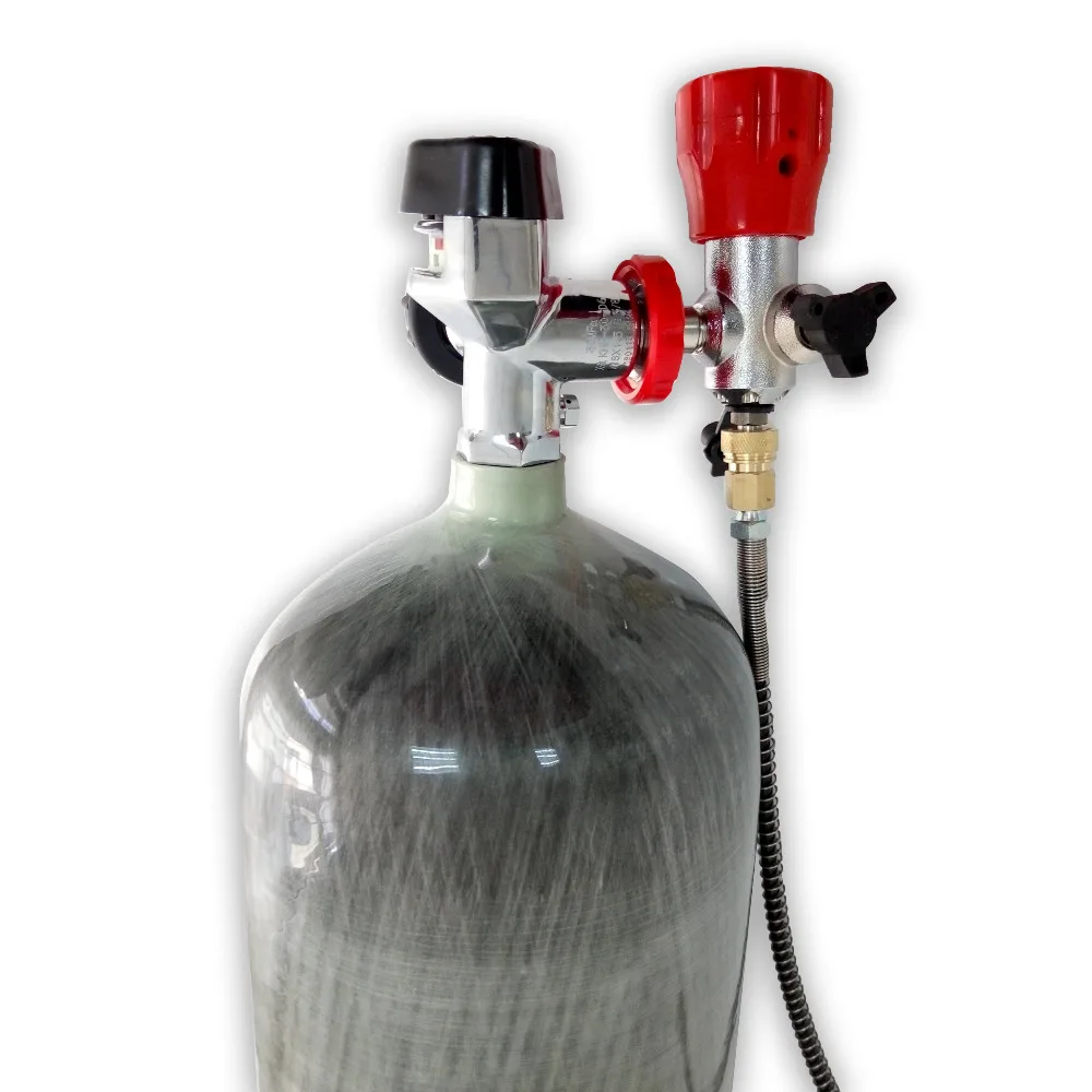 2018 CE certified 4500Psi gas tank PCP rifle airsoft condor SCBA Carbon fiber 9L empty cylinder with valve & filling station -V 2018 CE certified 4500Psi gas tank PCP rifle airsoft condor SCBA Carbon fiber 9L empty cylinder with valve & filling station -V