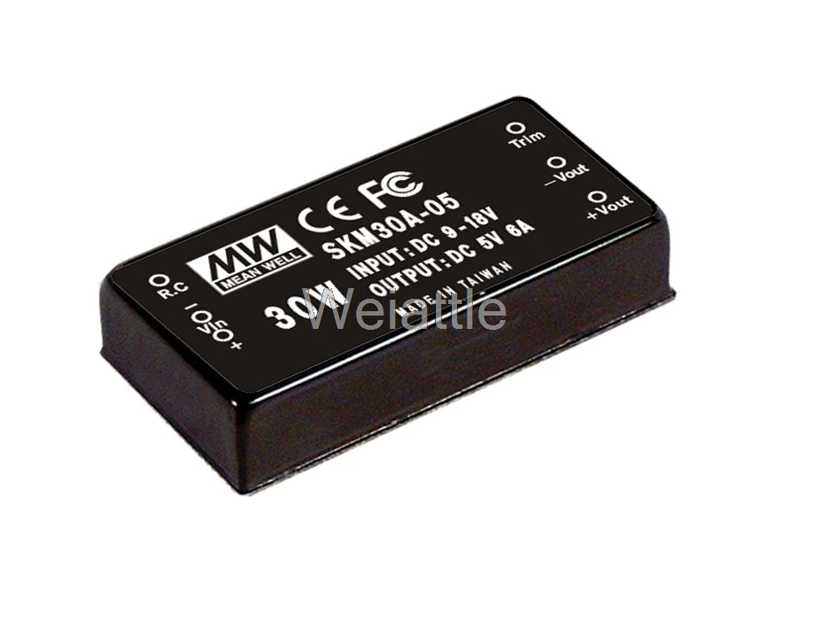 MEAN WELL оригинальный SKM30A-12 12В 2.5а meanwell SKM30 30Вт DC-DC Регулируемый одновыходной