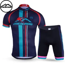 MEIKROO Spider Summer Style Cycling Jersey Ropa Ciclismo MTB Bike Clothing Maillot Bicycle Clothing Mens Racing 3D Pad Shorts se