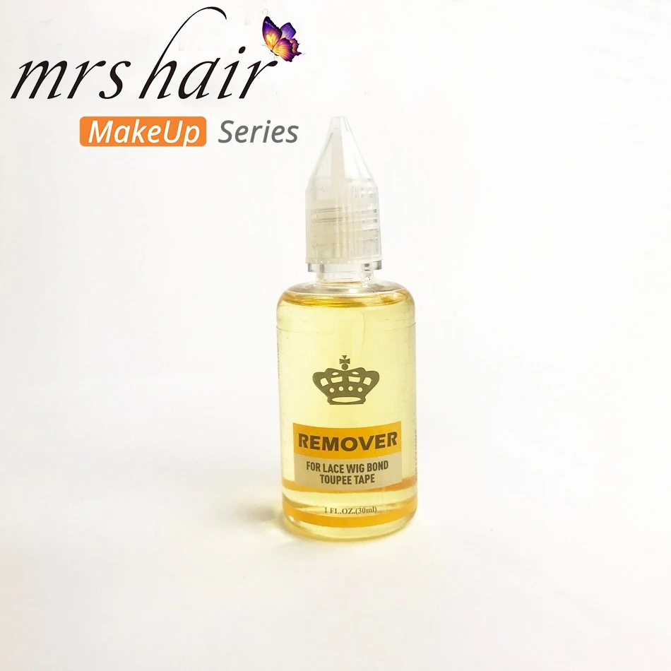 30ml Hair Extension Remover For Lace Wig Bond Toupee Tape Glue Adhesive Hair Remover 1floz