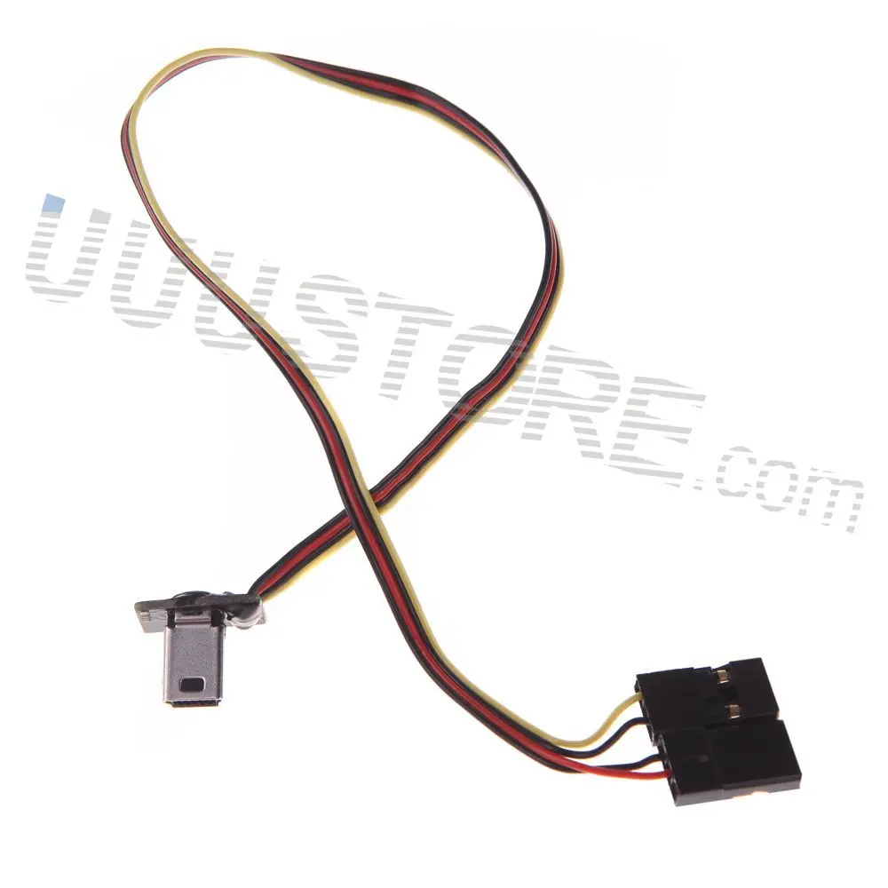 USB 90 Degree to AV cable Video Output 5V DC Power BEC Input Cable FPV Part for Gopro Hero 3 Camera Worldwide sale-in Parts & Accessories from Toys ...