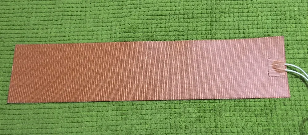 100mm x 1000mm 400W 220V Flexible Silicone Heater/Heating/Thermal Mat/Pad/Blanket/Element industrial heater Custom Designed mold heating element cartridge heater 10 2 wire 110v 400w 9 5mm x 100mm