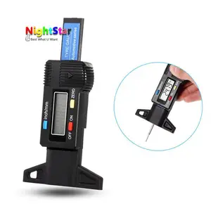 Цифровой измеритель глубины суппорт измеритель глубины протектора ЖК-дисплей датчик протектора шины для автомобильных шин - изображение