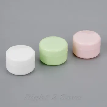 

5PCS Jars 20g Empty Cosmetic Container Face Cream Lotion Bottles PP Pots Travel Portable Women Beauty Refillable Makeup Tool