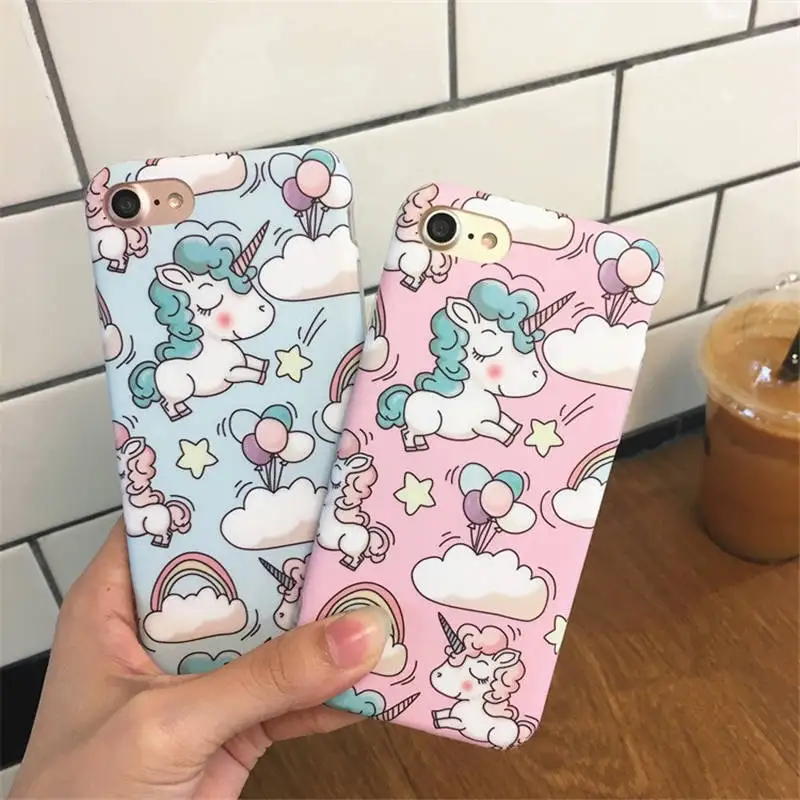 

Colorful Ma Yun Unicorn For Iphone 6 6s 7 8P X Xs Max Cartoon Colorful Ma Yun Unicorn Tpu Anti-Fall Mobile Shell