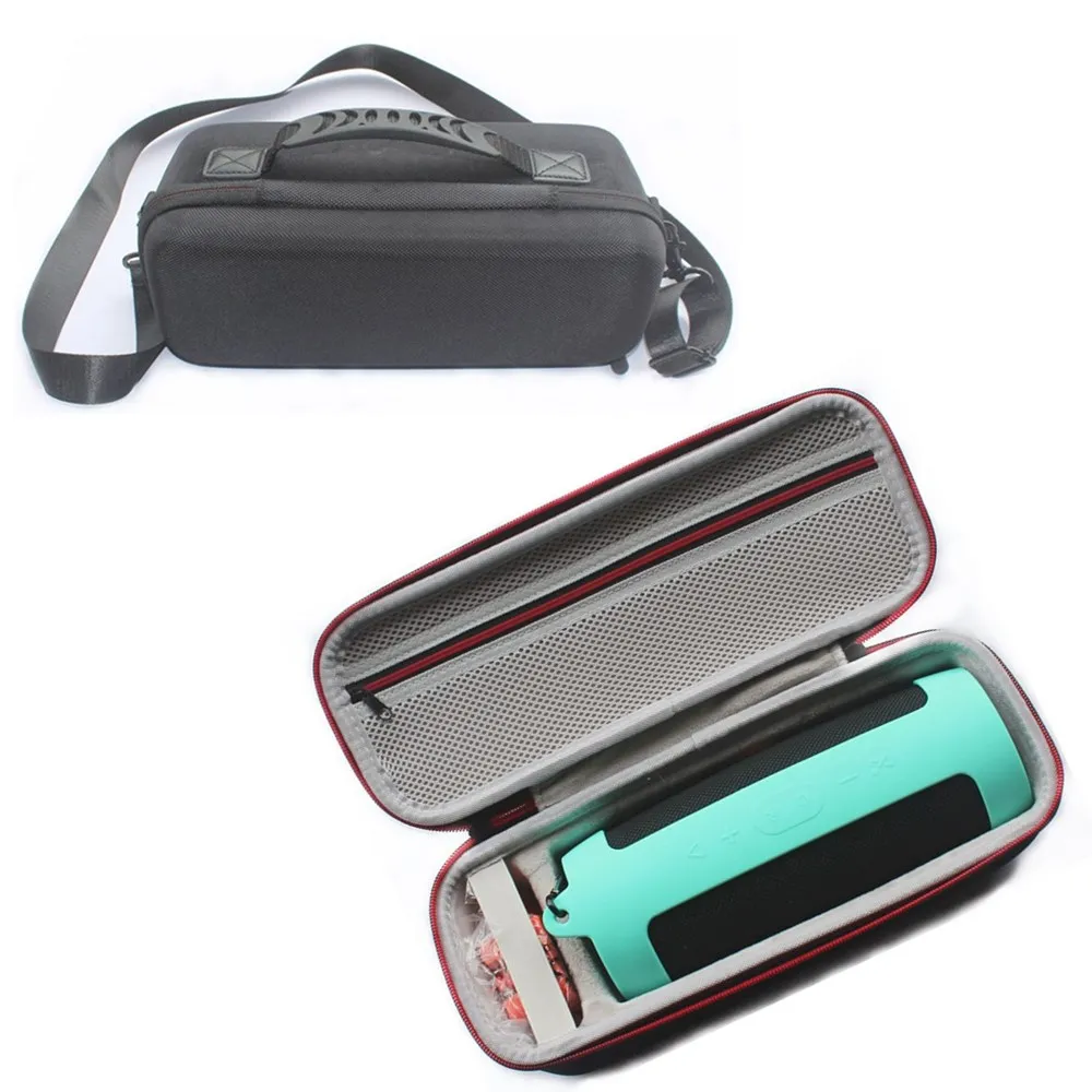 

Newest EVA Hard Bag For JBL Charge 4 Travel Protective Case Cover for jbl charge4 Bluetooth Speaker Extra Space Plug & Cables