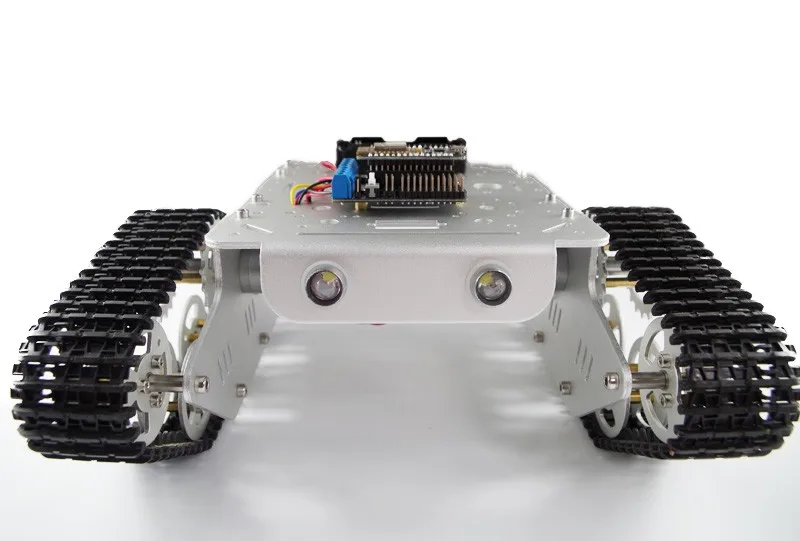DIY T300 nodemcu Алюминий сплав металла стены-E танк трек Caterpillar шасси умный робот комплект