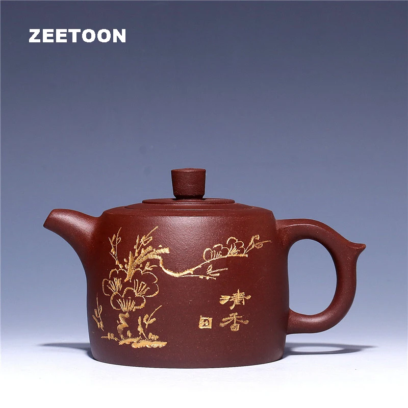 Chinese Authentic Yixing Purple Clay Teapot Health Kung Fu Tea Set