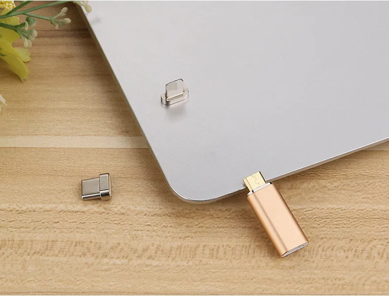 Magnetic Transfer Connector Magnetic Micro USB Connector Adapter Android Type-C Magnetic Adapter