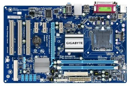

Gigabyte GA-P41T-ES3G Desktop Motherboard P41T-ES3G G41 Socket LGA 775 For Core 2 DDR3 4G USB2.0 ATX Original Used Mainboard