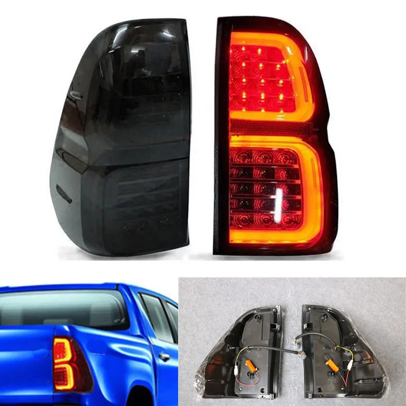 MZORANGE Высокое качество Автофокус задний фонарь для HILUX REVO- модифицированный светодиодный задний фонарь стиль задние фонари автомобильный Стайлинг