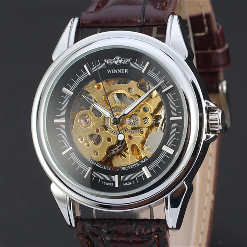 winner men's automatic mechanical watch