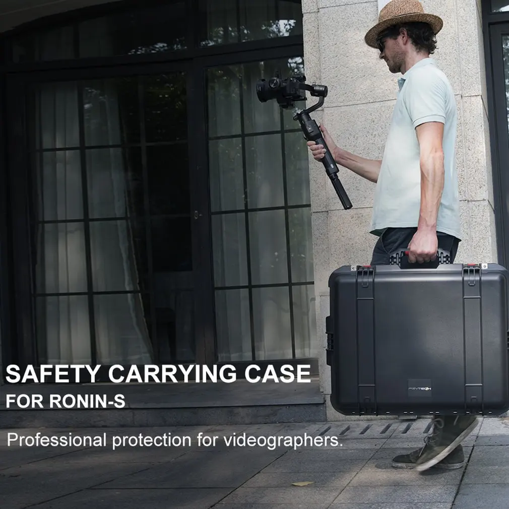 OCDAY RC Professional Storage Case Water-proof Shock-proof Protective Box for DJI Ronin S Gimbal Stabilizer System Carry | Игрушки и