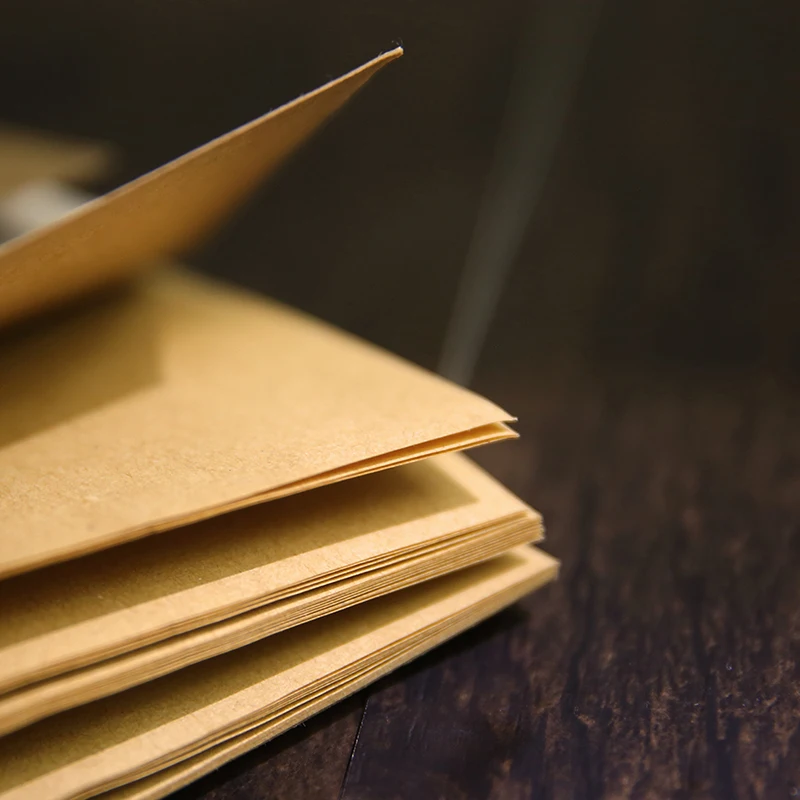 JIANWU Creative kraft paper Traveler notebook inside page Diary notebook Various styles JIANWU Creative kraft paper Traveler notebook inside page Diary notebook Various styles