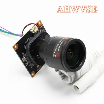 

AHWVE IP Camera module Board 1080P 2MP 720P ONVIF H264/H.265 NVSIP Mobile CCTV Serveillance Manual 2.8-12mm Lens IRCUT ONVIF