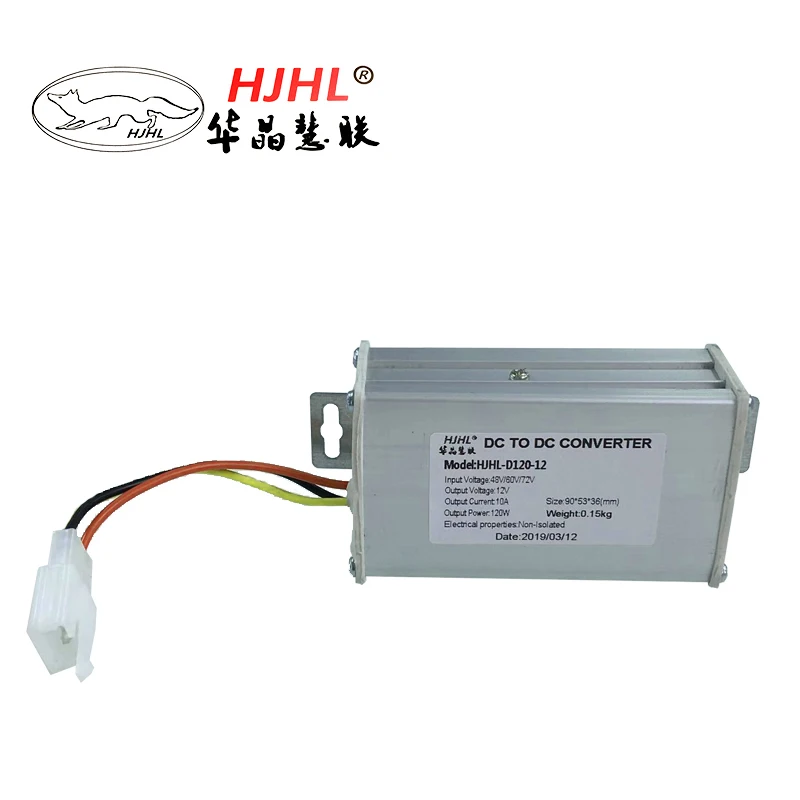 Электрический DC понижающий преобразователь 48V60V72V к 12V10A 120 Вт dc хорошего
