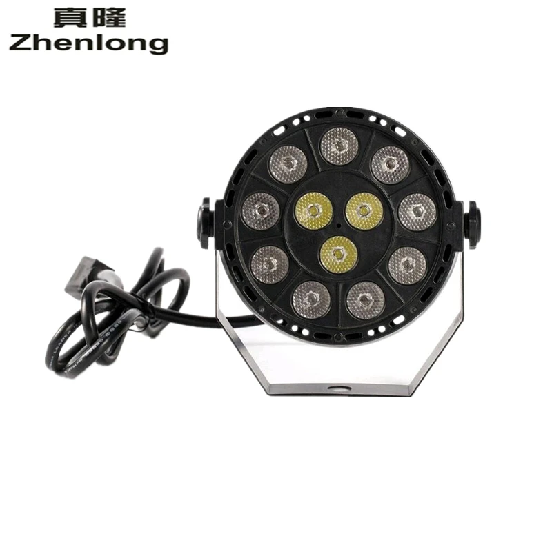 

36W RGBW 12 LED Par Light DMX512 Sound Control Colorful LED Stage Light for Music Concert Bar KTV Disco Effect Lighting AC85-265