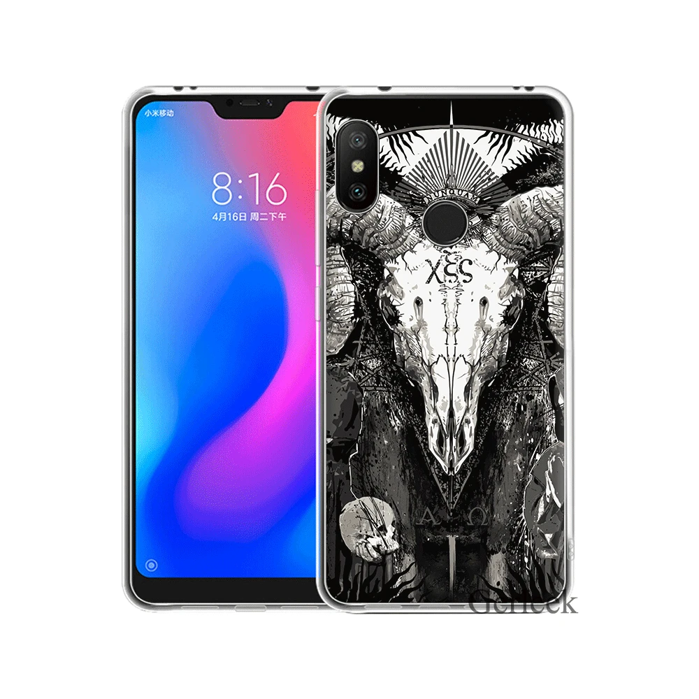 Чехол для телефона Xiaomi Redmi Note 6 7 3 Pro 4 4X5 5A чехол страшный череп|Чехлы-накладки| |
