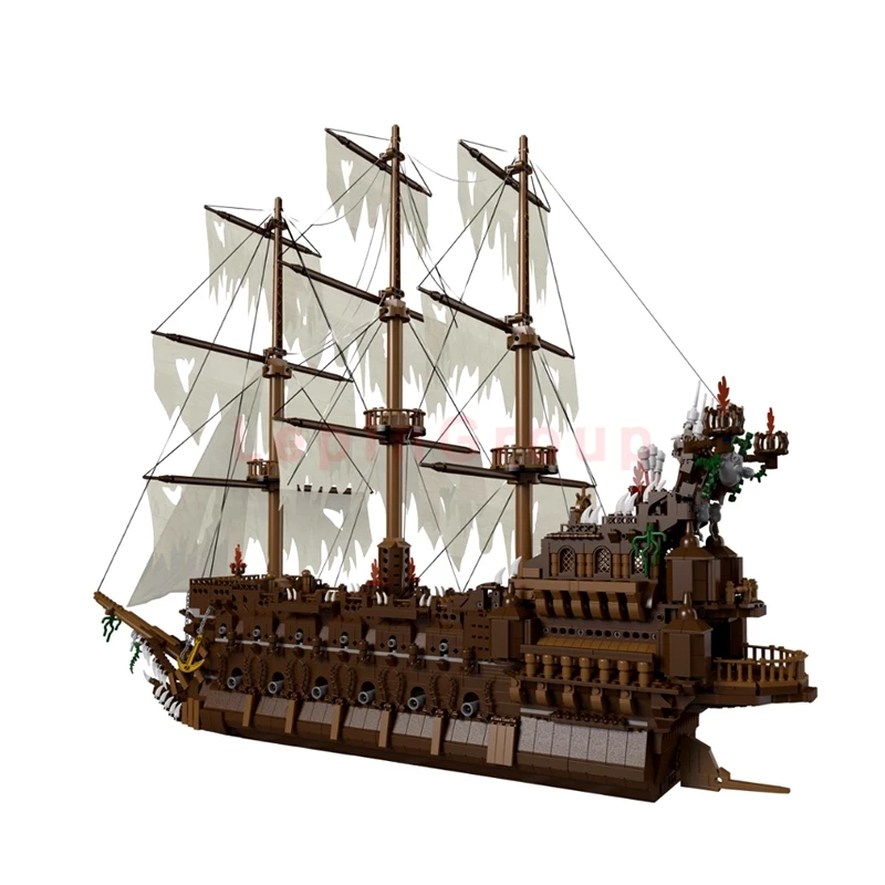 

Lepin 16016 Flying Netherlands Movies Kits Lepin 16018 Ghost Pirate Ship Building Blocks Bricks Gifts Toys Clone lepinings 79008