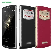 LEAGOO origine V1 ROM 16 GB + RAM 3 GB Réseau 4G D’empreintes Digitales ID 5.0 pouce Andriod 5.1 MTK6753 Octa Core 1.3 GHz Smartphone 13.0MP