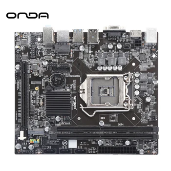 

Onda H310CD4 Motherboard LGA 1151 DDR4 Memory 32G SATA3.0 M.2 VGA/HDMI Main Board PCI Express x16 M-ATX 4-core Processor