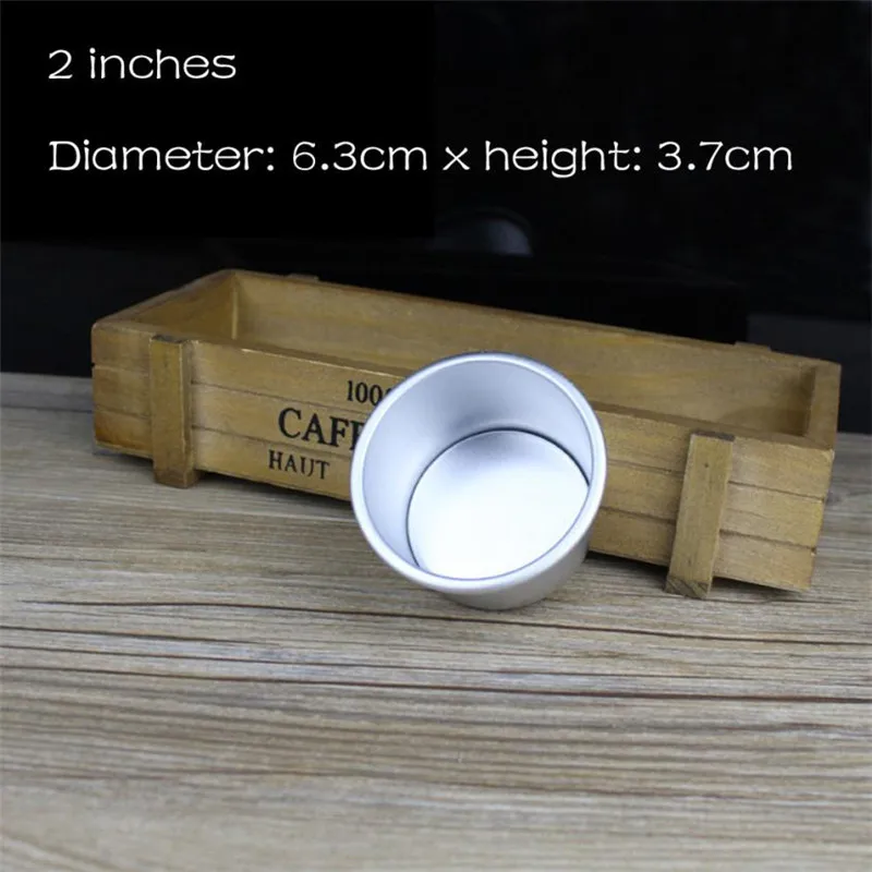

HOMEGD Baking Pans 2/4/6/7/8 Inch Aluminum Alloy Cake Cupcake Bread Mold Bakeware Toast Bread PanTray Mould 18July3 Drop Ship