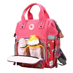 Национальный стиль многофункциональный холст Diaper Bag 23*16*36 см детские сумки Новый мама для беременных сумка для маленьких детей mochila maternidade