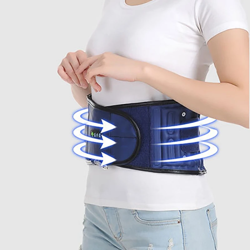 Cómodo Cinturón De Tracción Lumbar Inflable Cinturón De Cómodo Cinturón De Tracción Lumbar Inflable Cinturón De