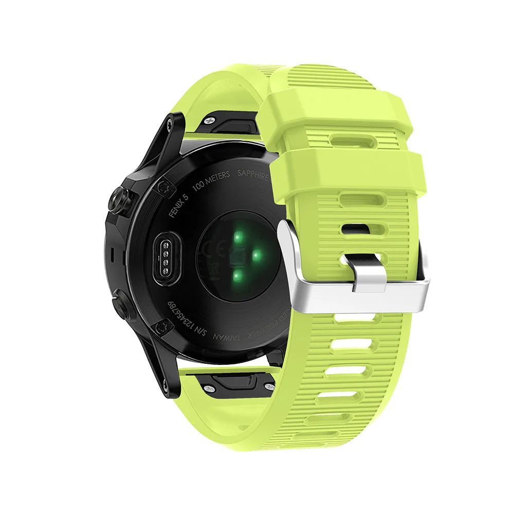 Versatile Quick Release Silicone Watchband Strap - 26/22/20MM