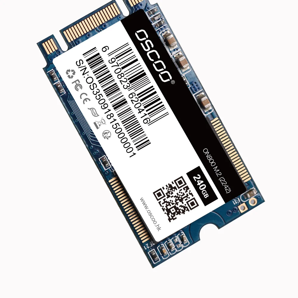 OSCOO 2242 NGFF SSD Hard Disk SATA3 6Gb/s 120GB 240GB Internal Solid State Drive SSD 240 GB For Lenovo Y510P,Jumper ezbook 3pro-in External Solid State ...