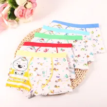 5 шт./партия, Модальные боксеры, подарки, детское нижнее белье для мальчиков, детские трусы-боксеры, нижнее белье для мальчиков, штаны для От 2 до 10 лет