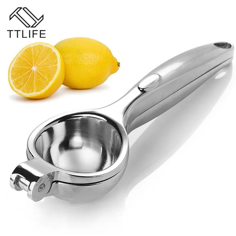 TTLIFE Stainless Steel Citrus Lemon Squeezer Manual Hand Press Orange