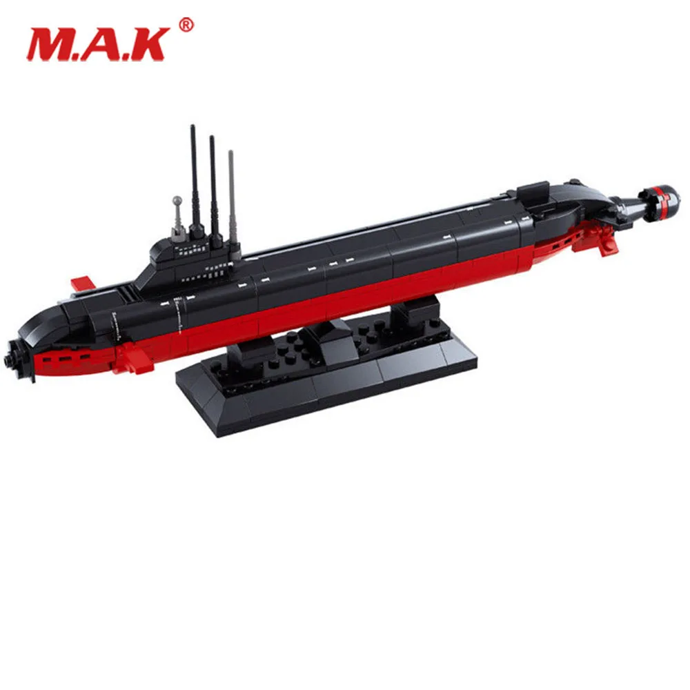 

Kid Toys Building Block 193ps Army Navy Nuclear Submarine Ship Building Puzzle Block Boat Kids Gift for Children training
